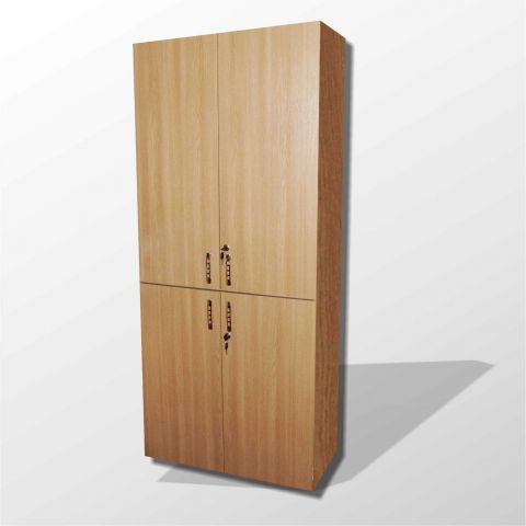 Dulap cu 4 usi pentru depozitarea materialelor didactice