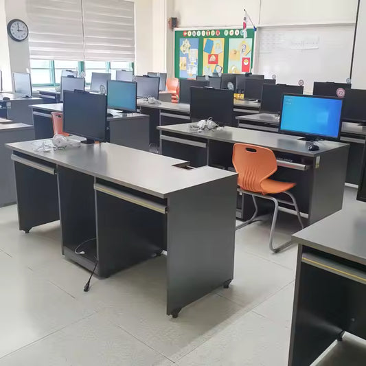 Birou laborator informatica pentru 2 elevi