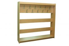 Cuier dublu cu 11 agatatori